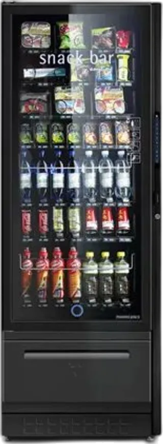 Rhea Luce Zero Side Snack smal snackautomat med glasfront